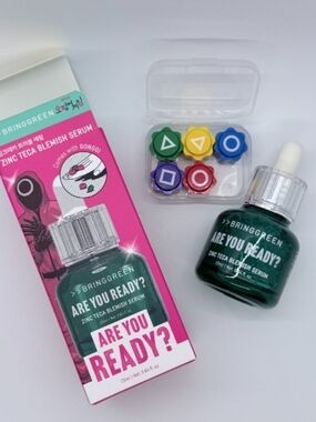 Bring Green Zinc Teca Blemish Serum Squid Game Edition 25ml NEW